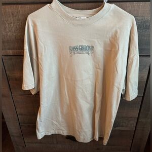 never worn; zara bass grove men’s tee
